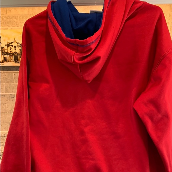 NHL Montreal Canadians Red and Blue Hoodie - Picture 4 of 4